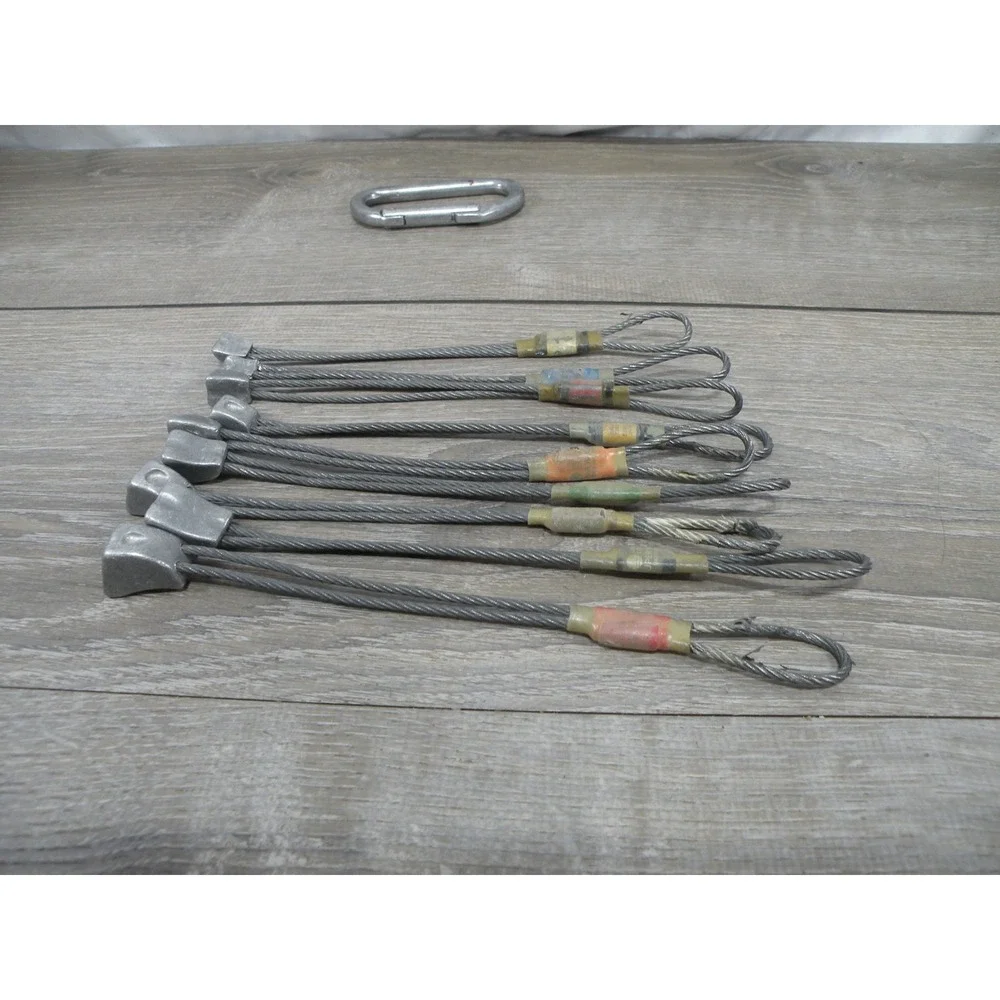Vintage Rare Wild Country Super Rocks Climbing Nuts Set Chouinard Carabiner